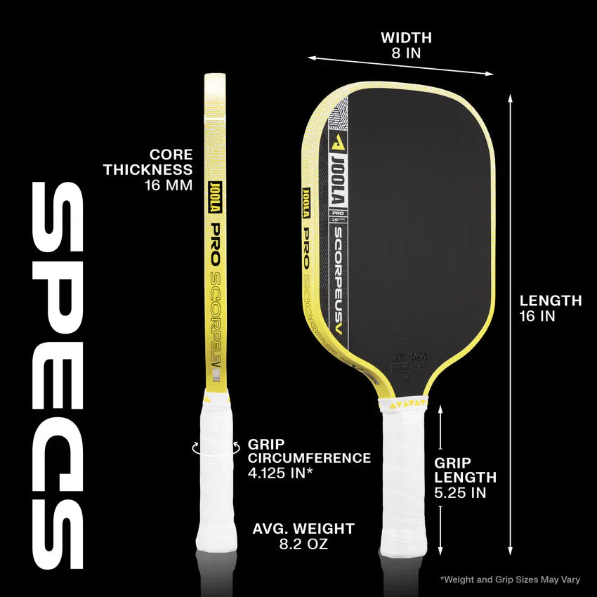 JL Scorpeus Pro V Pickleball Paddle
