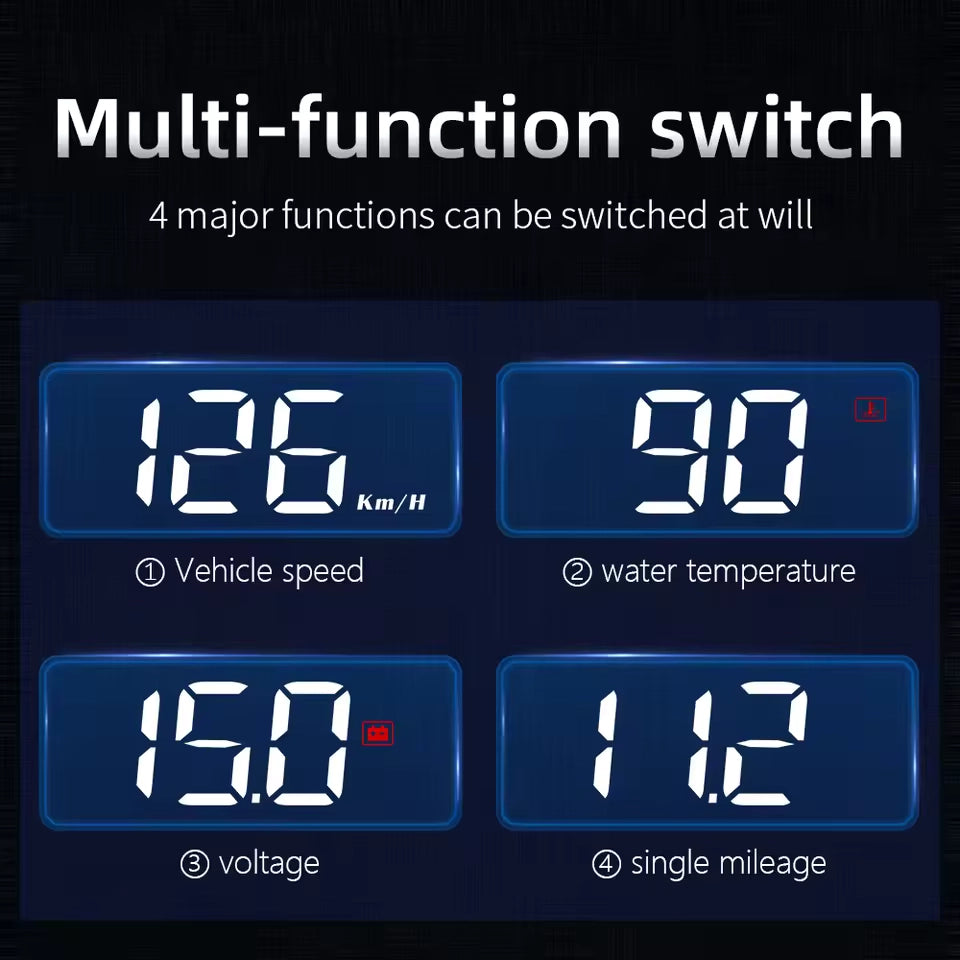 M3 OBD2 Car HUD Head-Up Display